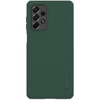 Dėklas Nillkin Super Frosted Shield Pro telefonui Samsung Galaxy A73, žalias