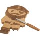 Ototo Pirate Board pjaustymo lentelė ir peilio rinkinys OT027