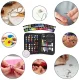 129-Piece Sewing Kit in Zipper Case with Color Threads & Accessories