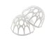 Liemenėlių skalbimo kamuoliukai Bubble Bra Saver, 2 vnt., balti