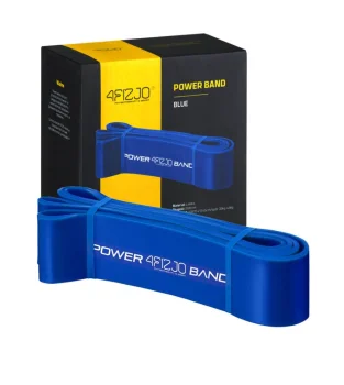Pasipriešinimo guma 4Fizjo Power Band 36-45 kg, mėlyna