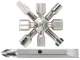 Universal 10-in-1 Service Key for Electrical and Utility Cabinets