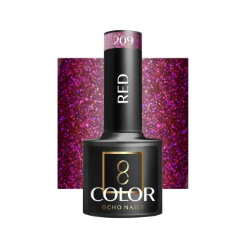 Ocho Nails Red 209 Gel Nail Polish, 5 g
