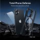 Dėklo ir apsauginio stiklo rinkinys ESR Classic Hybrid iPhone 17, Clear Black