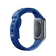 3mk silikoninis laikrodžio dirželis Apple Watch 38 / 40 / 41 mm, mėlynas