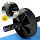 4FIZJO AB Wheel PRO Abdominal Exercise Roller, Blue/Black