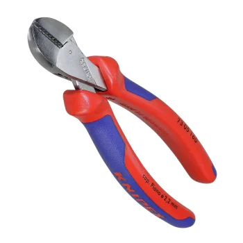 Kompaktiškos šoninės kirpimo replės KNIPEX X-Cut 73 05 160, 160 mm