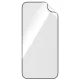 PanzerGlass Matrix Ultra-Wide-Fit hibridinis stiklas iPhone 15 Pro Max su aplikatoriumi