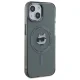Karl Lagerfeld dėklas iPhone 15 telefonui MagSafe Metal Choupette Head, juodas
