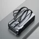 Dudao K25 2in1 10000mAh 3-Plug Powerbank Charger - Gray