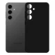 3MK Silikoninis dėklas „Samsung Galaxy S24 FE“ telefonui, juodas