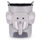 Nukido žaislų ir skalbinių krepšys Grey Elephant, pilkas
