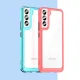 Dėklas Samsung Galaxy S22+ (S22 Plus) Outer Space Case su TPU rėmeliu, mėlynas