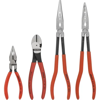 KNIPEX replių komplektas automobiliams putplasčio dėkle 00 20 01 V16 (4 vnt.)