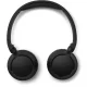Belaidės ant ausų uždedamos ausinės Philips TAH4000BK/00, juodos