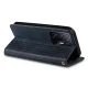 Magnet Strap Case atverčiamasis dėklas Samsung Galaxy A12 5G mėlynas