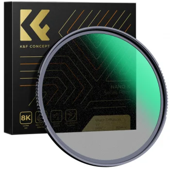 K&F Concept Nano-X MRC Black Mist 1/2 difuzinis filtras, 82 mm