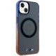 BMW dėklas iPhone 14 telefonui Gradient Bumper MagSafe, pilkas
