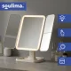 Kosmetinis veidrodis su LED apšvietimu, atverčiamas Soulima 26952
