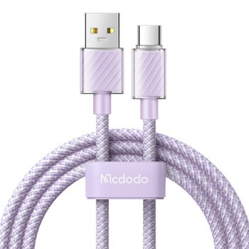 Mcdodo CA-3652 USB-A to USB-C Cable, 100W, 1.2m, Purple