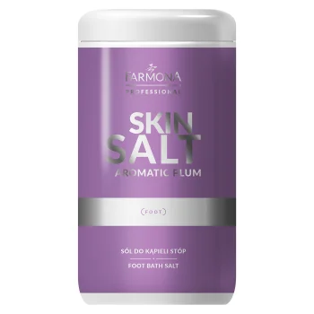 Pėdų vonelės druska Farmona Skin Salt Plum, 1400 g
