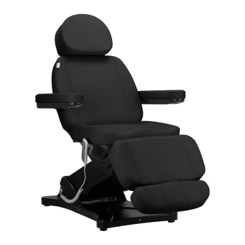 Sillon Classic elektrinis kosmetologinis gultas, 3 varikliai, juodas