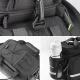 Rockbros A6-03BK Bicycle Trunk Bag 10-35 L, Black