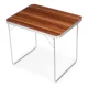 Sulankstomas kempingo stalas MultiGarden GMFC-FY8060, 80x60 cm, rudas