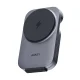Belaidis įkroviklis 3-in-1 Aukey LC-MC312 MagFusion, 15W Qi2, pilkas
