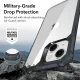 ESR Air Armor dėklas iPhone 14 Plus, skaidrus juodas