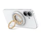Magnetinis telefono laikiklis Tech-Protect MMR700 Lamano MagSafe, pilkas / auksinis
