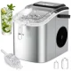 Ruhhy Ice Maker 1.2L Silver + Scoop