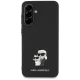\"Karl Lagerfeld Saffiano\" dėklas, skirtas Samsung Galaxy A56, juodas