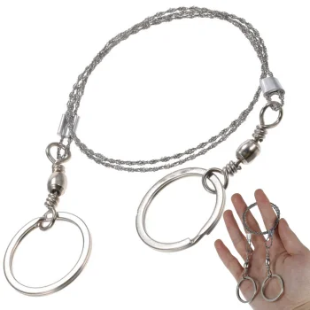 Wire Hand Saw – Survival, Camping, Outdoor Tool
