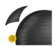 Gimnastikos kamuolys 4Fizjo 932, 65 cm, juodas