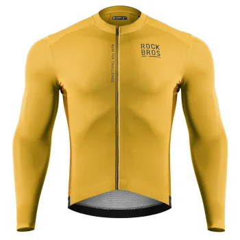 Rockbros ROAD TO SKY 15120015024 Men's Cycling Jersey Size M - Yellow