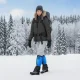 Vandeniui atsparūs turistiniai getrai batams, 40 cm, mėlyni