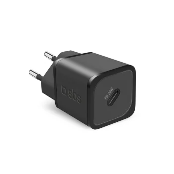 Sbs 20W GaN USB-C tinklo įkroviklis Power Delivery, juodas