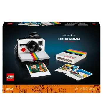 Lego Ideas 21345 Polaroid OneStep SX-70 fotoaparatas
