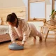 Sensomotorinė pagalvėlė 4Fizjo MED+ 33 cm, pilka