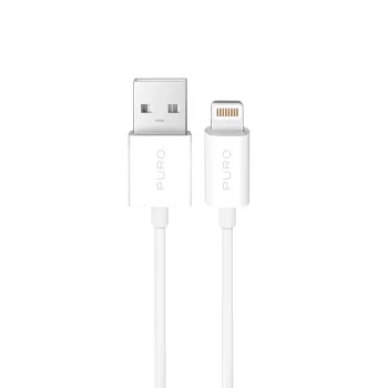 Puro TPE USB-A to Lightning Cable 12W 3m - White