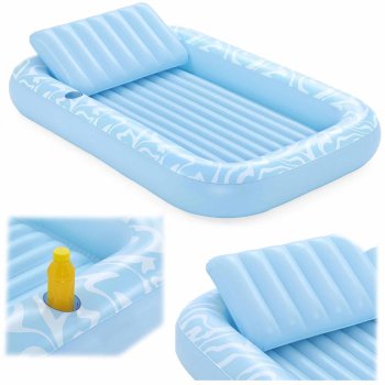 Pripučiamas vandens gultas Bestway Sun-Kissed su atlošu, 214 x 155 cm