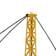 RC nuotolinio valdymo statybinis kranas su priedais, 128 cm