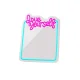 Forever Light LOVE YOURSELF neoninis veidrodis, mėlynas/rožinis
