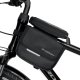 Wozinsky Bicycle Frame Bag with Phone Case 1.5L, Black