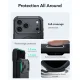 ESR Cyber Tough MagSafe dėklas iPhone 18 Pro / 17 Pro, juodas