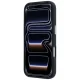 Karl Lagerfeld Grained Choupette Head Metal MagSafe dėklas telefonui iPhone 17 Pro Max / 18 Pro Max, juodas