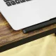 Foldable Lap Desk & Bed Table for Laptop 60x35 cm, Rustic