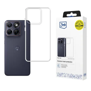 Dėklas 3mk Clear Case telefonui Motorola Edge 70 Fusion, skaidrus