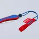 Sulenkiamas elektriko peilis KNIPEX 16 20 50 SB, 80 mm, raudonas / mėlynas